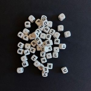 52 Pcs Silicone 12mm Alphabet Letter Starter Kit